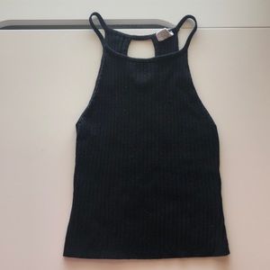 Soft black tank top, size small